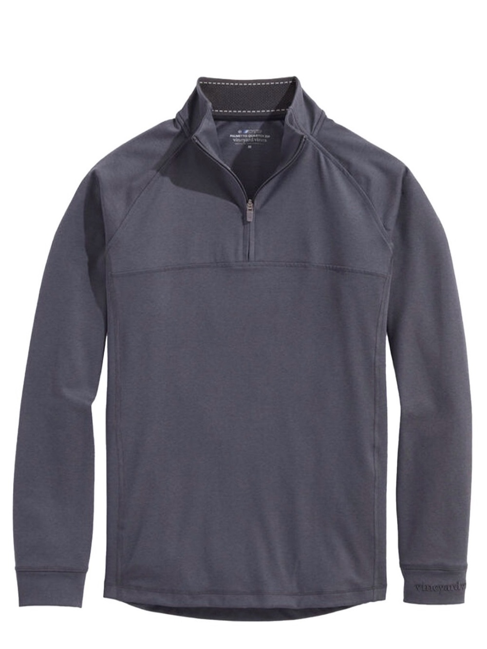 Vineyard Vines Charcoal Heather Palmetto Golf Quarter-Zip (XL)